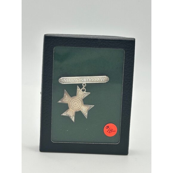 Sharpshooter Award Badge In Display Box - Picture 5 of 6